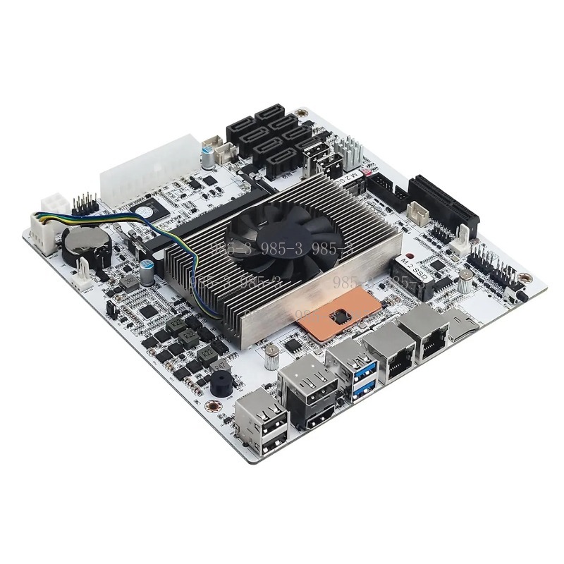Placa-Mãe Mini ITX Branca M11  - Mini Itx Dual 2.5G Nas Motherboard avaliação e preço