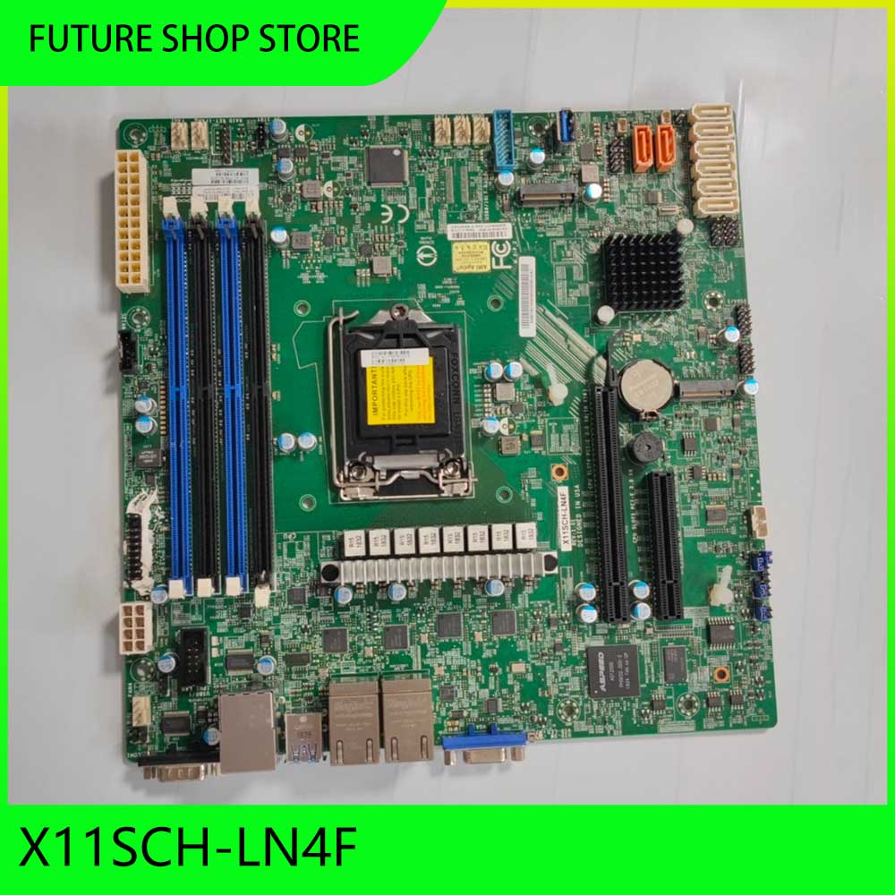 Placa-mãe do servidor NAS C246 - C246 Ecc Server Motherboard avaliação e preço