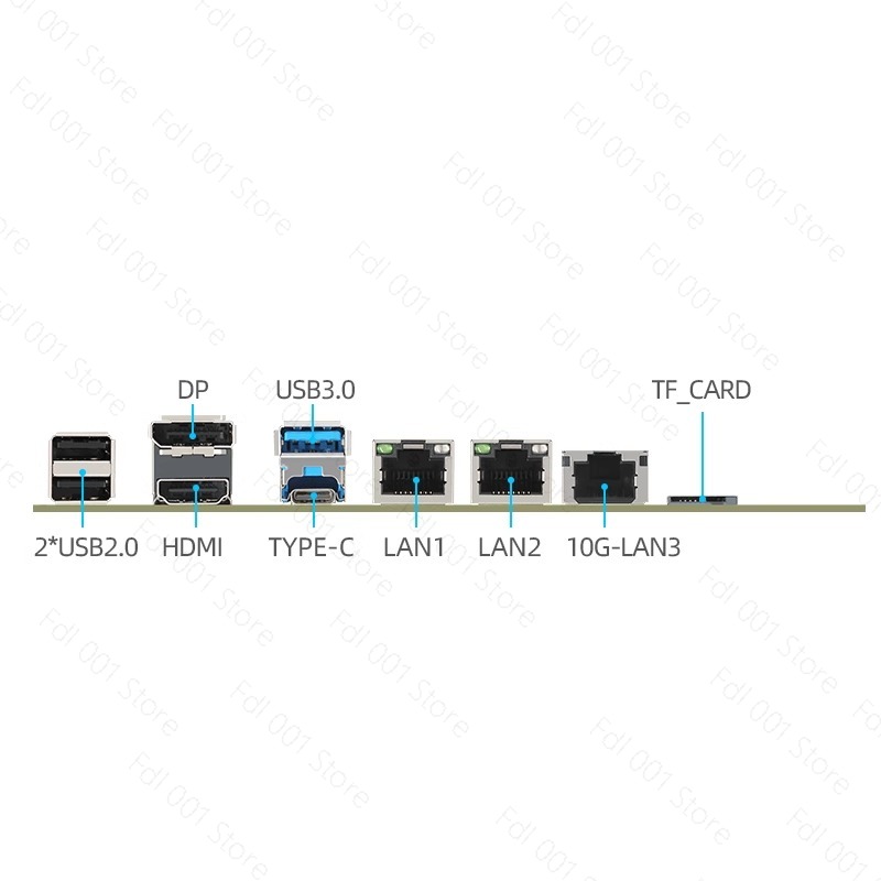 Placa-Mãe Dual 2.5G 10G SFP NA - Mini Itx Dual 2.5G Nas Motherboard avaliação e preço